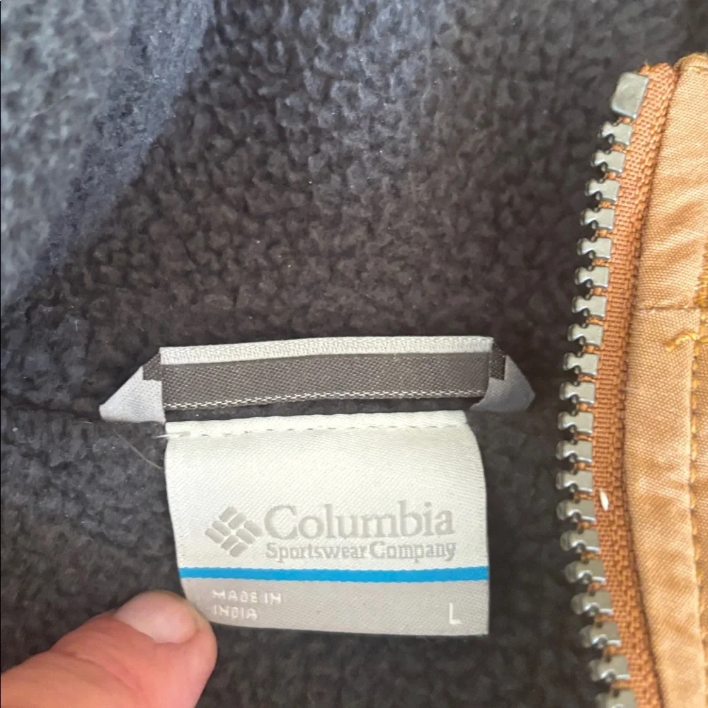 Women’s hazelnut brown hooded Columbia jacket - Picture 4 of 6